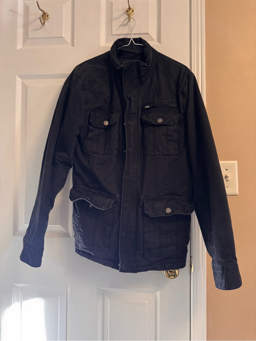 RW&CO. Black Military Field Jacket